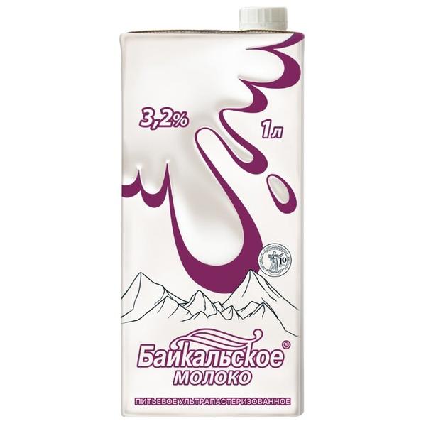 Молоко ЯНТА Байкальское ультрапастеризованное 3.2%, 1 л