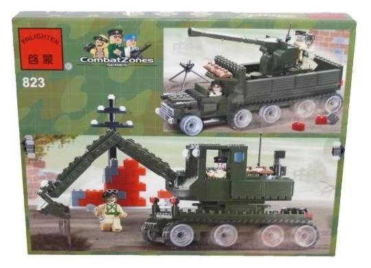 Enlighten Brick CombatZones 823 Военный танк