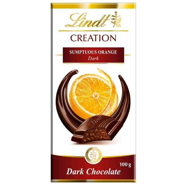 Шоколад Lindt Creation темный с апельсином