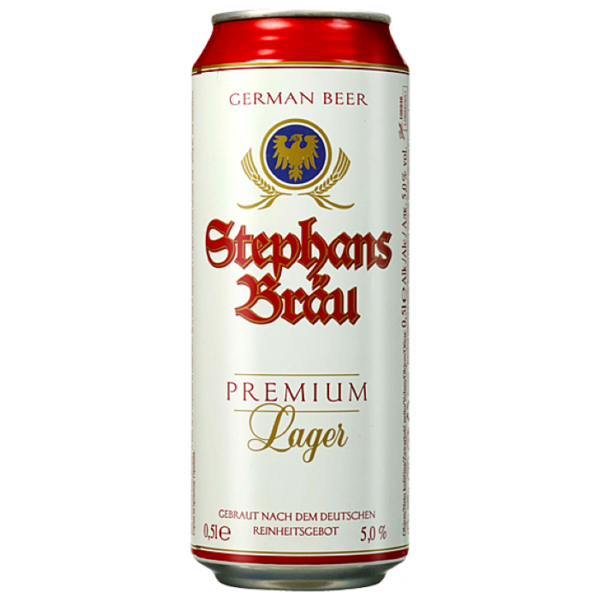 Пиво светлое Stephans Brau Lager 0.5 л