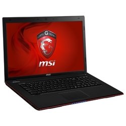 MSI GE70 2OC (Core i7 4700MQ 2400 Mhz/17.3"/1920x1080/8Gb/750Gb/DVD-RW/NVIDIA GeForce GT 750M/Wi-Fi/Bluetooth/DOS)