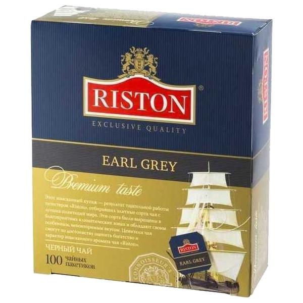 Чай черный Riston Earl grey в пакетиках