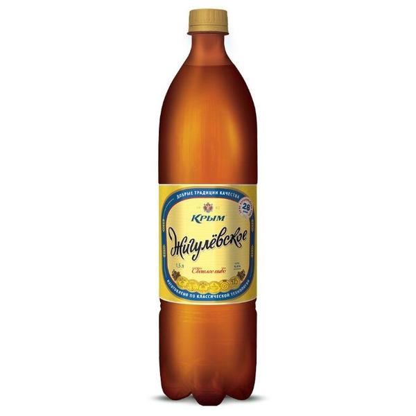 Пиво светлое Крым Жигулевское 1.5 л