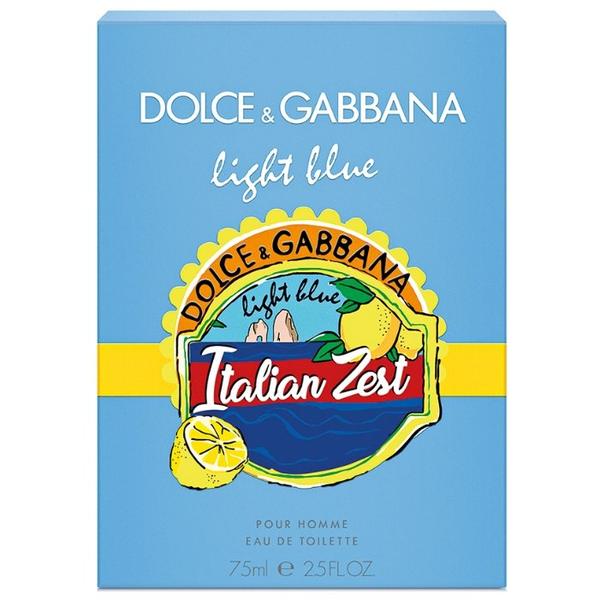 Туалетная вода DOLCE & GABBANA Light Blue Italian Zest pour Homme
