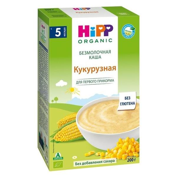 Каша HiPP безмолочная кукурузная (с 5 месяцев) 200 г