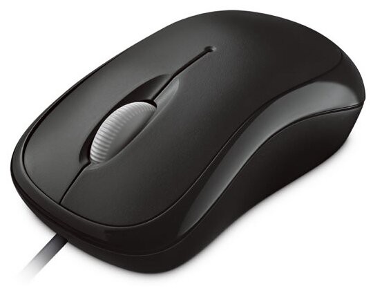 Microsoft Basic Optical Mouse P58-00059 Black USB
