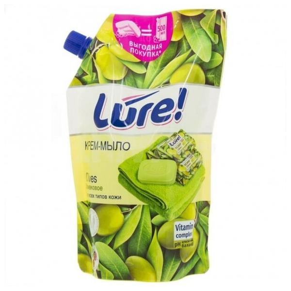 Крем-мыло жидкое Lure Витаминное оливковое
