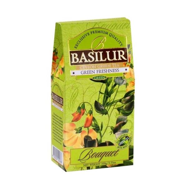 Чай зеленый Basilur Bouquet Green freshness