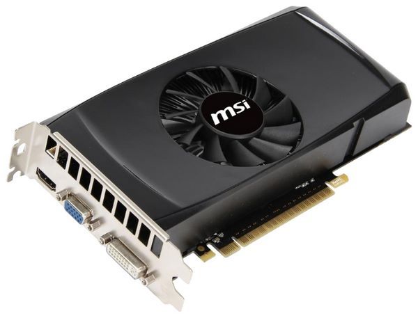 MSI GeForce GTX 550 Ti 900Mhz PCI-E 2.0 1024Mb 4000Mhz 192 bit DVI HDMI HDCP Cool