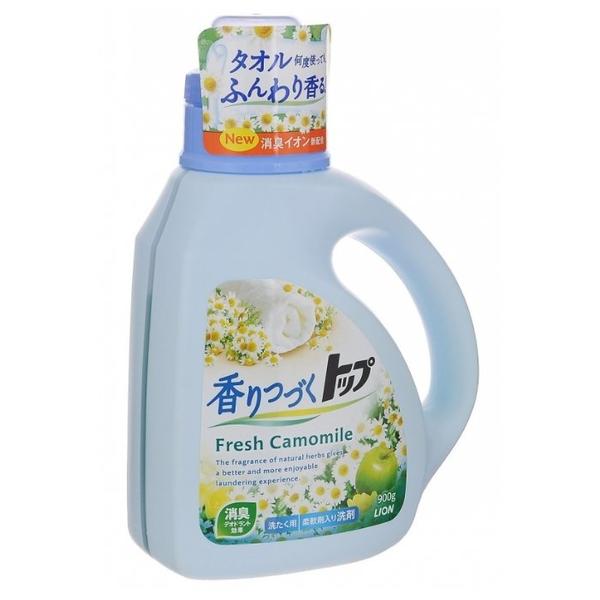 Жидкость для стирки Lion Top Fresh аромат ромашки и зеленого яблока (Япония)