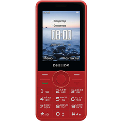 Philips Xenium E168 (красный)