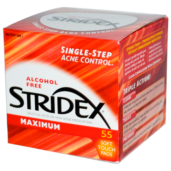 Stridex Диски Single-Step Acne Control Maximum Salicylic acid 2%