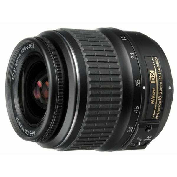 Объектив Nikon 18-55mm f/3.5-5.6G ED II AF-S DX Zoom-Nikkor