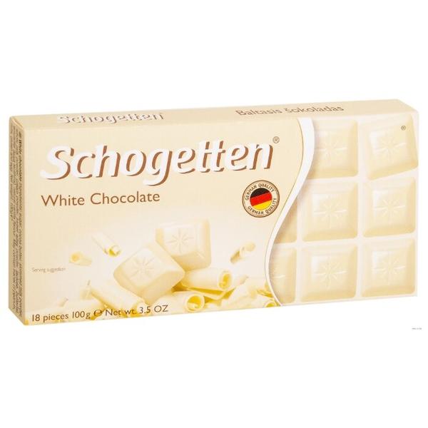 Шоколад Schogetten White белый порционный