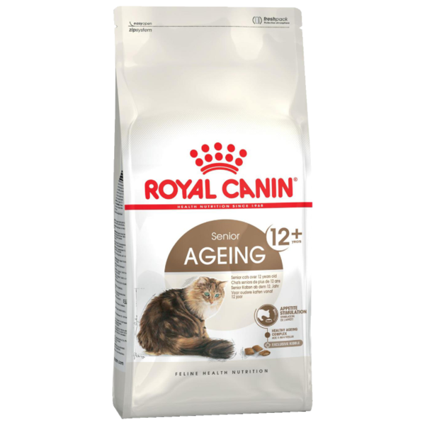 Корм для пожилых кошек Royal Canin Ageing 12+ для профилактики МКБ