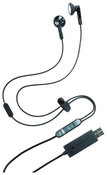 Logitech BH320 USB Stereo Earbuds
