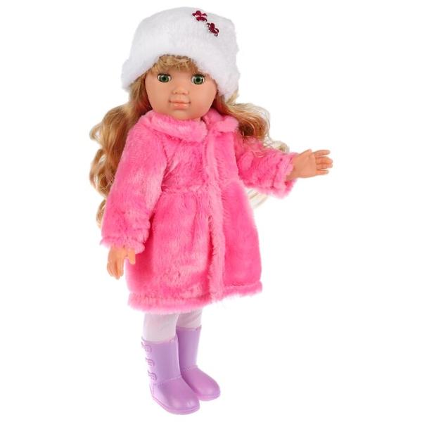 Интерактивная кукла Карапуз Ульяна в зимней одежде 40 см POLI-04-A-RU