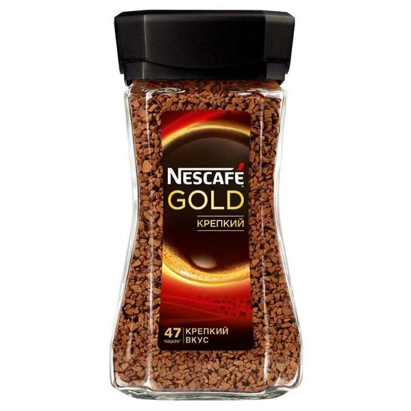 Кофе растворимый Nescafe Gold Крепкий сублимированный