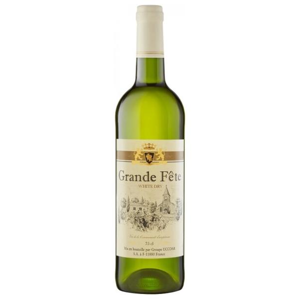Вино Grande Fete белое сухое 0.75 л