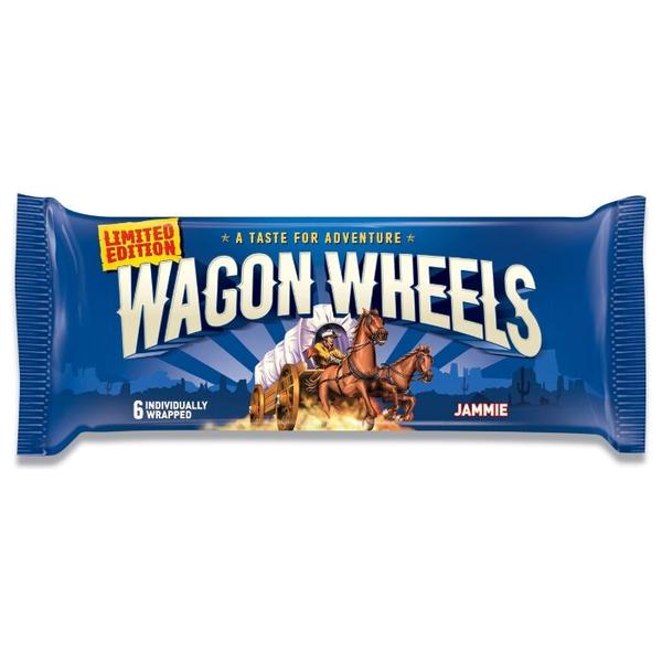 Печенье Wagon Wheels Jammie 228 г