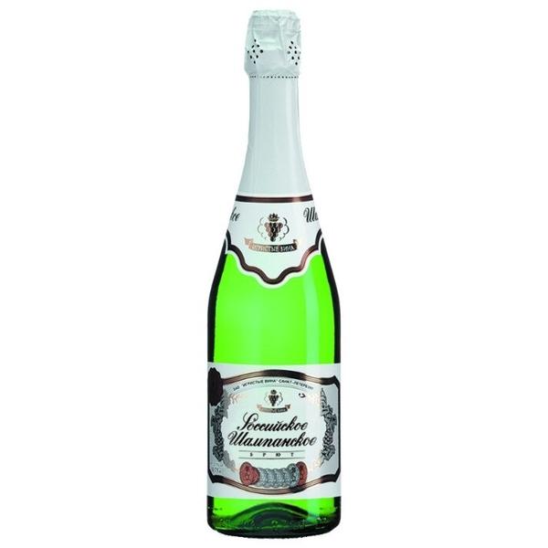 Игристое вино Российское шампанское Брют 0,75 л