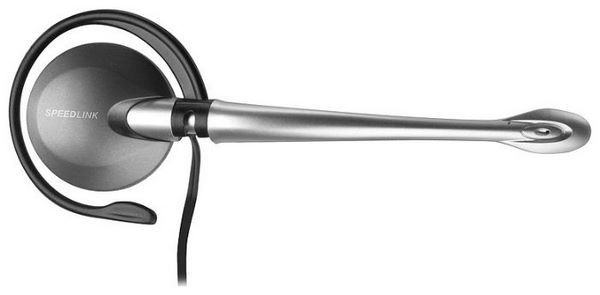 SPEEDLINK SL-8719-SBK Ceres Clip-On Ear PC Headset