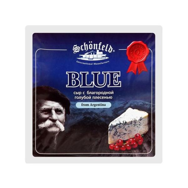 Сыр Schonfeld Blue мягкий с голубой плесенью 54%