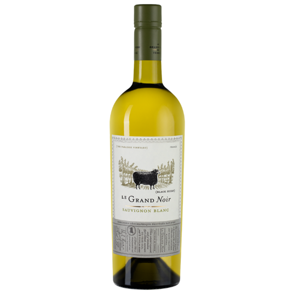 Вино Jean d'Alibert Le Grand Noir Sauvignon Blanc, 2018, 0.75 л