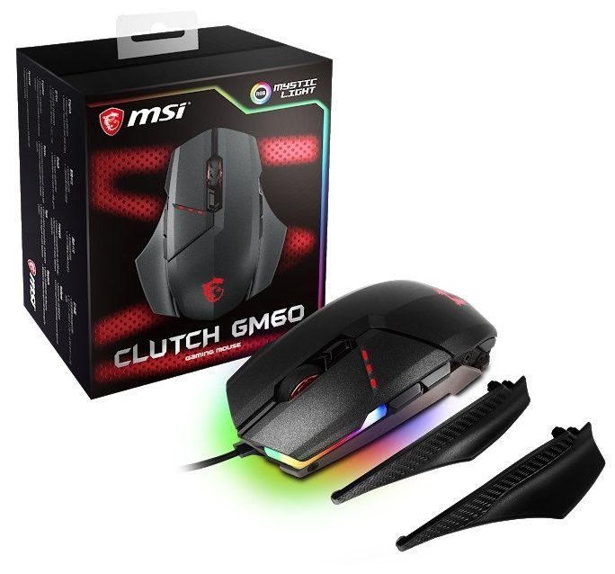 MSI Clutch GM60 GAMING Mouse USB