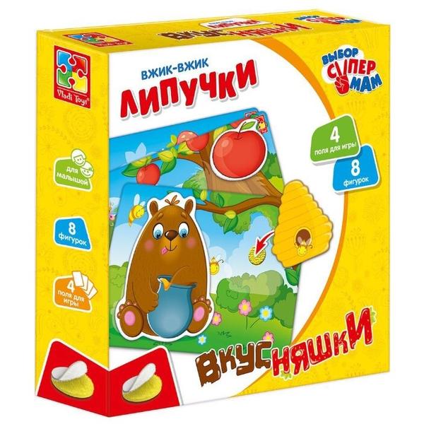 Настольная игра Vladi Toys Вжик-вжик Липучки Вкусняшки VT1302-18