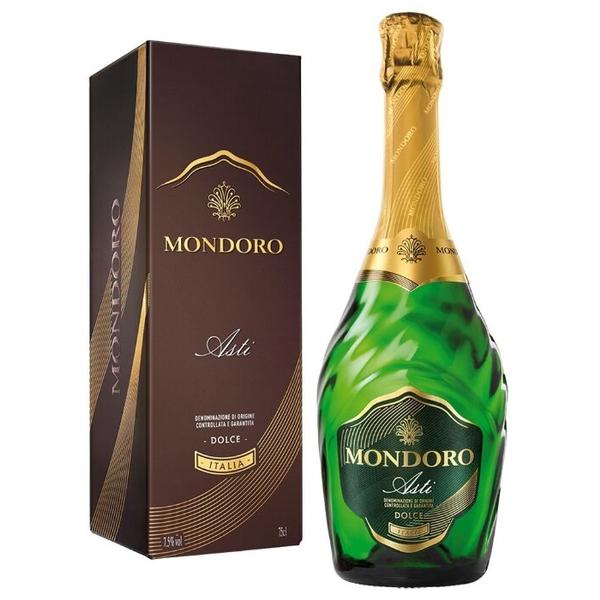 Игристое вино Asti Mondoro , gift box 0,75 л