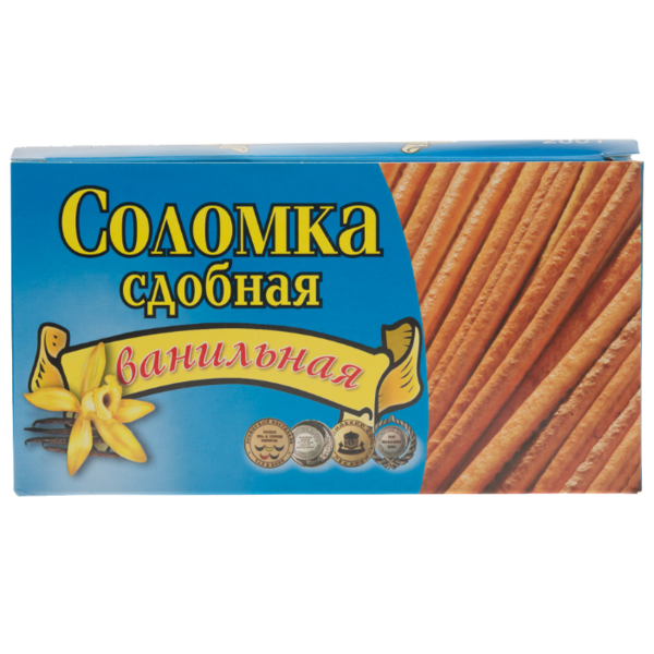 Соломка сдобная c ароматом ванили Жуковский хлеб 200 г