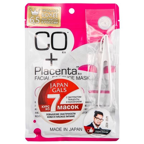 Japan Gals маска Placenta + Коллаген