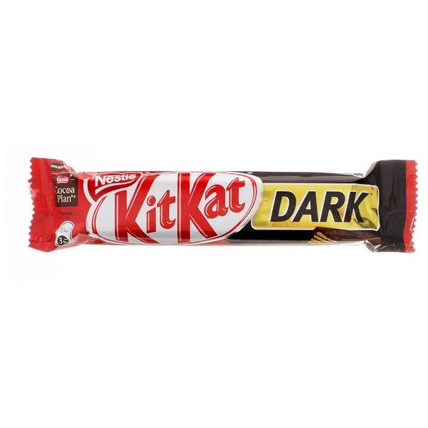 Батончик KitKat Dark темный с хрустящей вафлей, 40 г