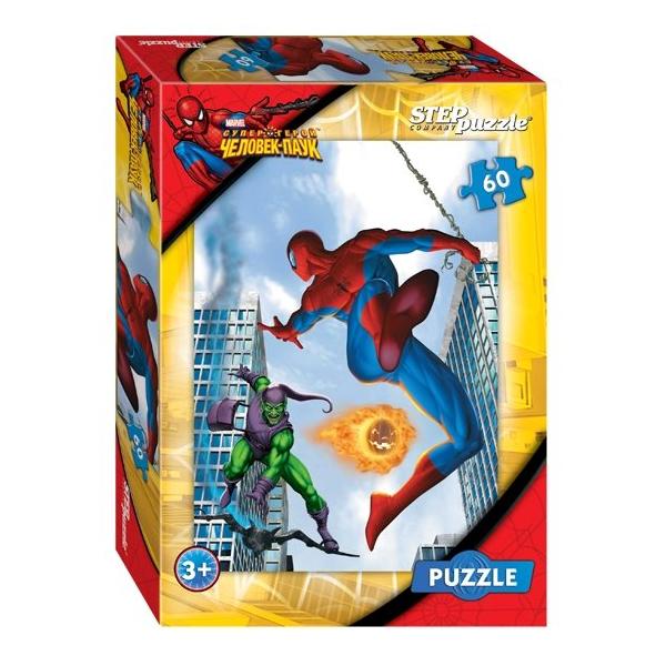 Пазл Step puzzle Marvel Человек-паук (81111), 60 дет.