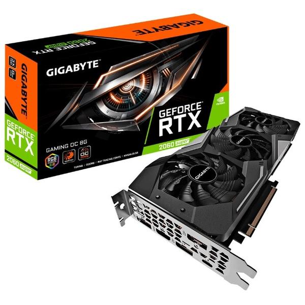 GIGABYTE GeForce RTX 2060 SUPER 1815MHz PCI-E 3.0 8192MB 14000MHz 256 bit 3xDisplayPort HDMI HDCP GAMING OC
