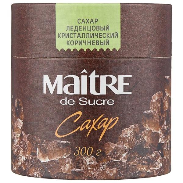 Сахар Maitre Леденцовый коричневый, картонная упаковка