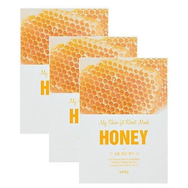 A'PIEU тканевая маска My Skin-Fit Sheet Mask Honey с экстрактом меда