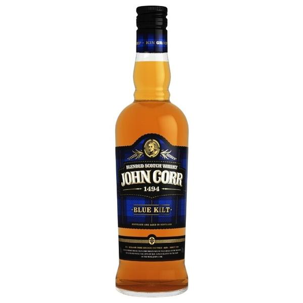 Виски John Corr Blue Kilt, 0.1 л, подарочная упаковка