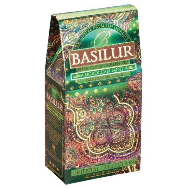 Чай зеленый Basilur Oriental collection Moroccan mint
