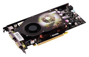 XFX GeForce 9600 GSO 580Mhz PCI-E 2.0 384Mb 1400Mhz 192 bit 2xDVI TV HDCP YPrPb