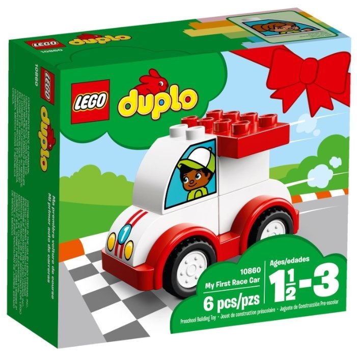 LEGO Duplo 10860 Мой первый гоночный автомобиль
