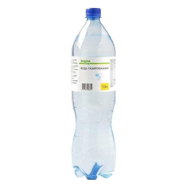 Вода питьевая Каждый день газированная, пластик
