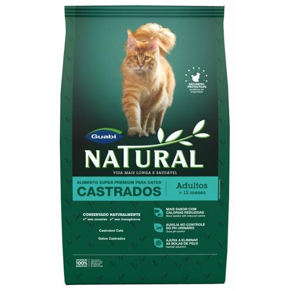 Корм для кошек Guabi Natural для кастрированных котов и стерилизованных кошек