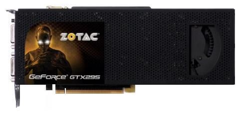 ZOTAC GeForce GTX 295 576Mhz PCI-E 2.0 1792Mb 1998Mhz 896 bit 2xDVI HDMI HDCP
