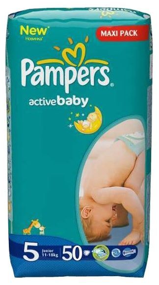 Pampers Active Baby 5 (11-18 кг)