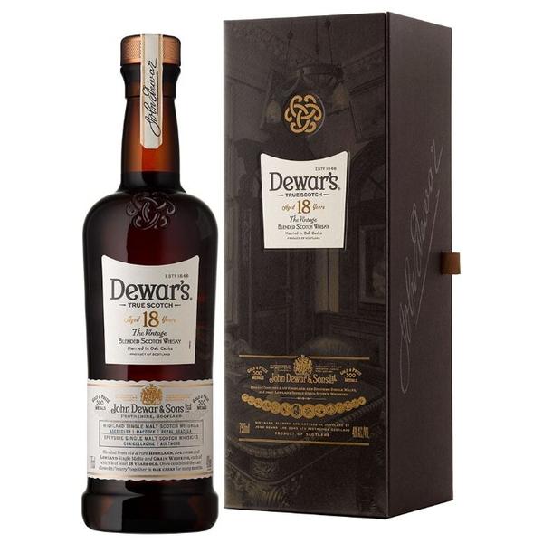 Виски Dewar's Founder Reserve 18 лет, 0.75 л, подарочная упаковка