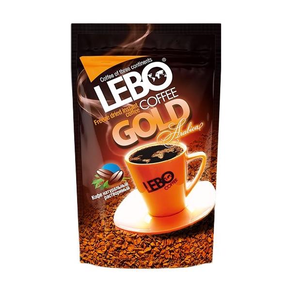 Кофе растворимый Lebo Gold, пакет