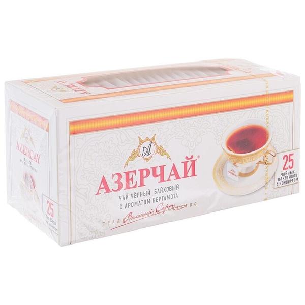 Чай черный Азерчай с ароматом бергамота