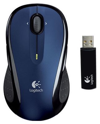 Logitech LX8 Cordless Laser Mouse Blue-Black USB